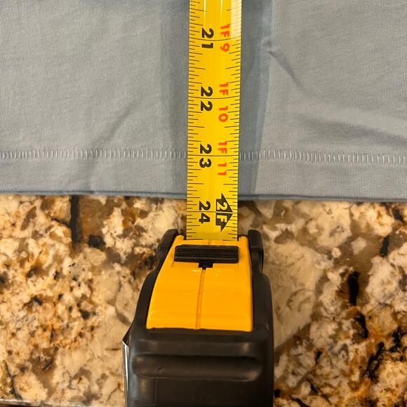 NWT J. Crew Men's Light Blue Mist Broken-In Jersey Essential Crewneck T-Shirt -M - Picture 8 of 8